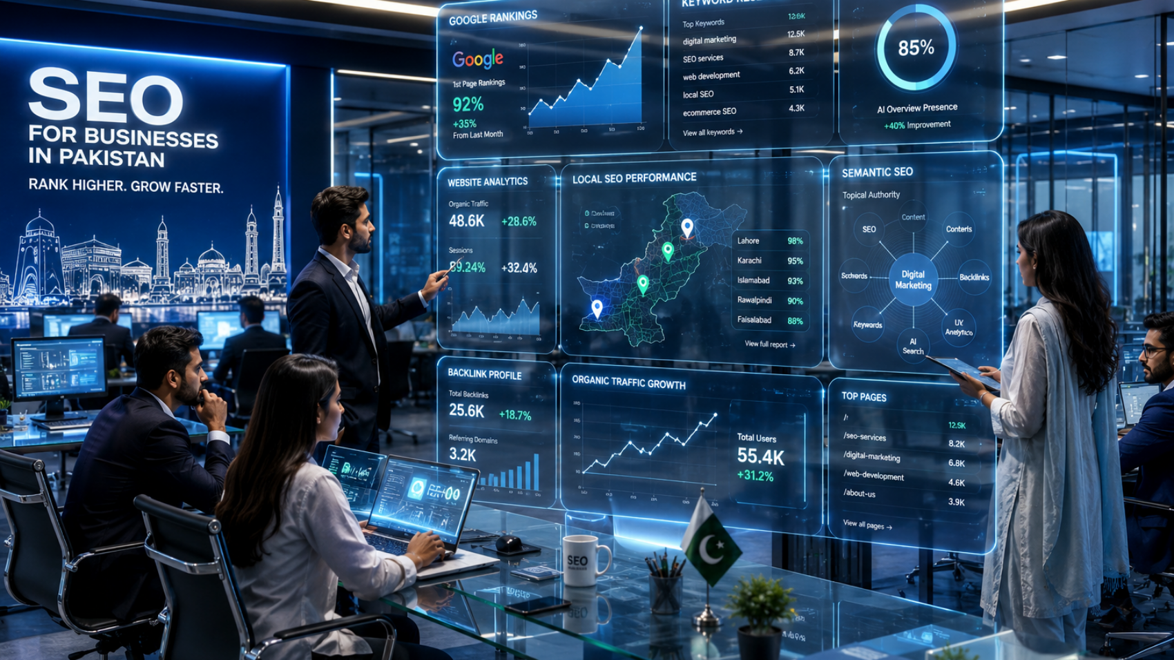 SEO for Businesses in Pakistan